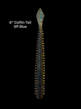 Load image into Gallery viewer, 6&quot; Inch Coffin Tail Worm
